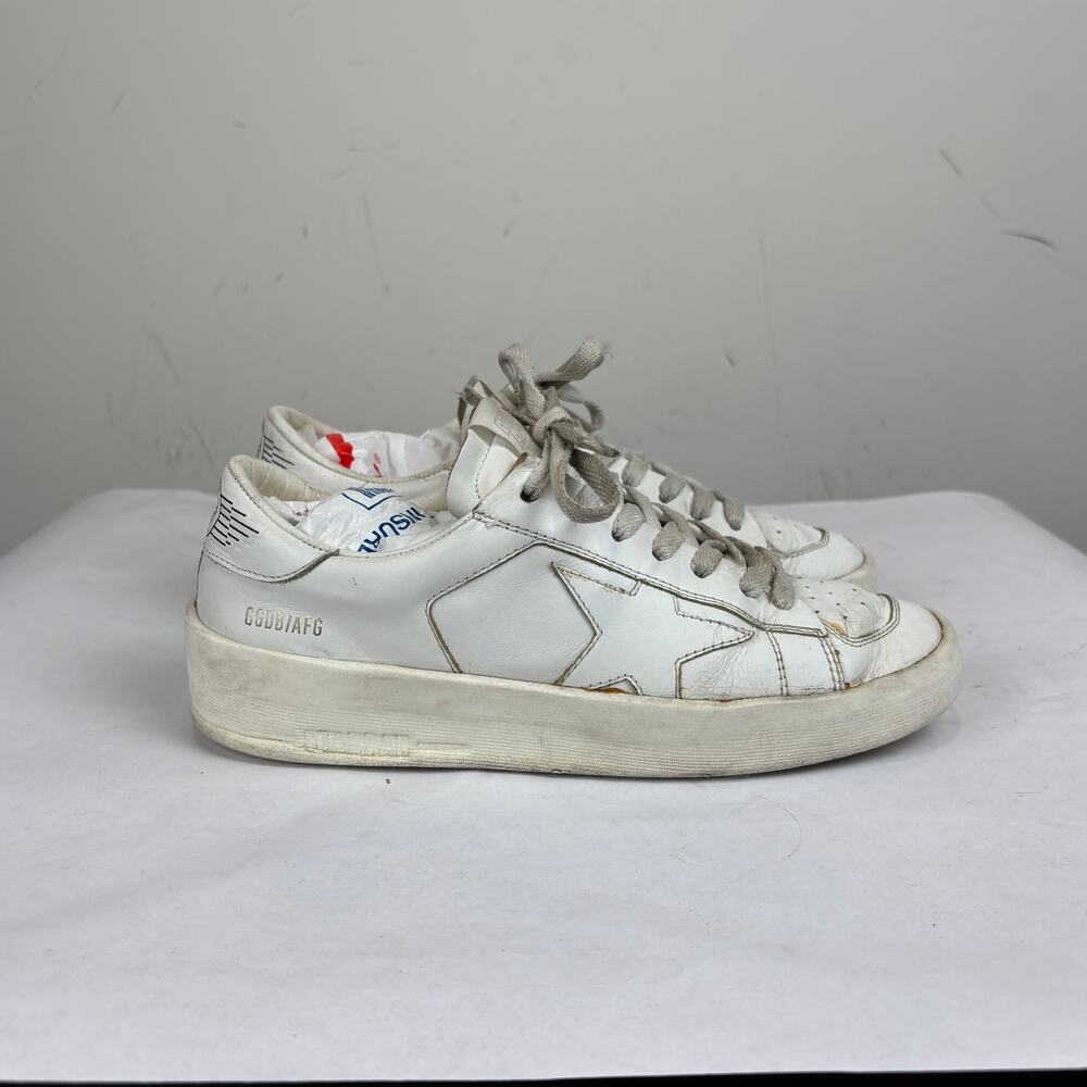 Golden Goose GGDB Stardan Leather Low Top Trainers Sneakers Women's 36 - Picture 3 of 14